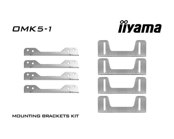 Mounting brackets kit for iiyama TF1615MC / OTF1616MC open frame touchscreens - OMK5-1