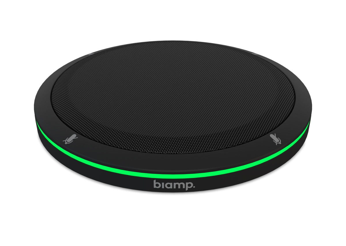 Biamp Parlé TTM-XEX white tabletop microphone