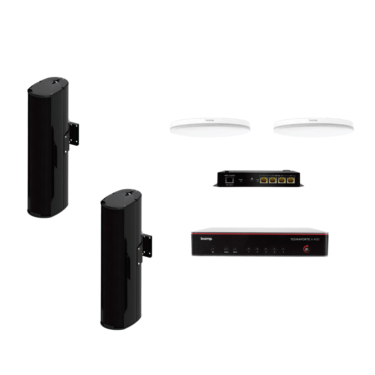 Biamp MRB-L-X400-C-ENT206 Meeting Room Bundle video conferencing system