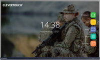 Clevertouch IMPACT Secure 75" Interactive Flat Panel - view 2