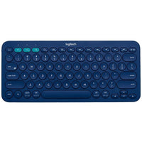 Buy Logitech K380 Multi-Device Bluetooth® Keyboard Blue in Dubai, Sharjah, Abu Dhabi, Ajman, Al Ain, Ras Al Khaimah, Fujairah, Umm al Quwain, UAE