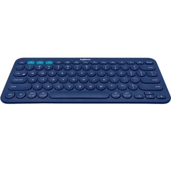 Buy Logitech K380 Multi-Device Bluetooth® Keyboard Blue in Dubai, Sharjah, Abu Dhabi, Ajman, Al Ain, Ras Al Khaimah, Fujairah, Umm al Quwain, UAE