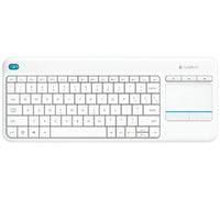 Buy Logitech K400 Wireless Touch Keyboard White in Dubai, Sharjah, Abu Dhabi, Ajman, Al Ain, Ras Al Khaimah, Fujairah, Umm al Quwain, UAE