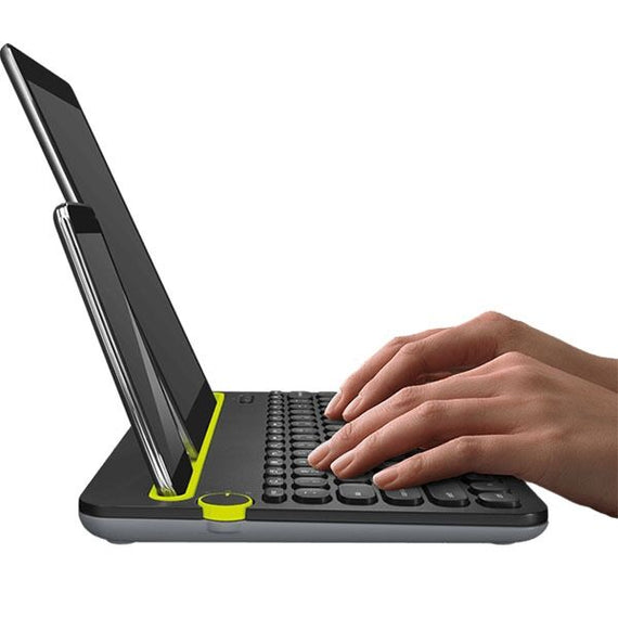 Buy Logitech K480 Bluetooth Keyboard Keyboard Black in Dubai, Sharjah, Abu Dhabi, Ajman, Al Ain, Ras Al Khaimah, Fujairah, Umm al Quwain, UAE