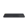 Logitech K400 Plus Wireless Touch Keyboard – All-in-One Wireless Keyboard with Integrated Touchpad