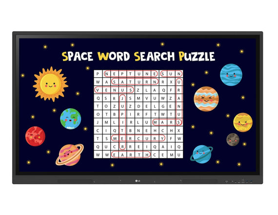 LG CreateBoard 65 inch – Model 65TR3DK-BG