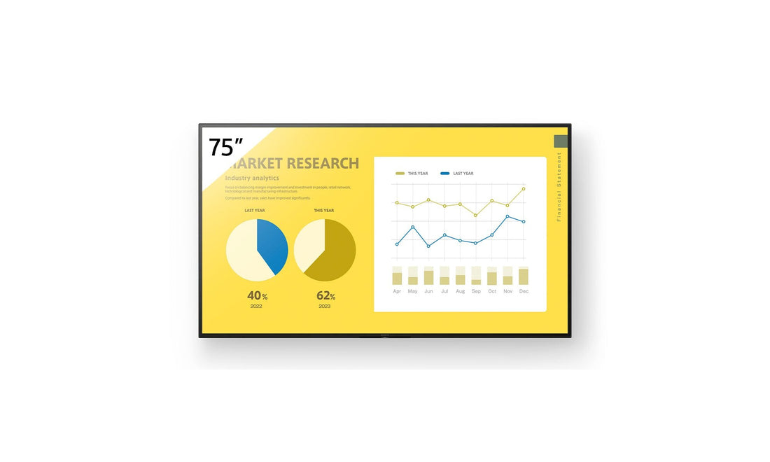 Sony FW-75EZ20L 75-inch professional digital signage display