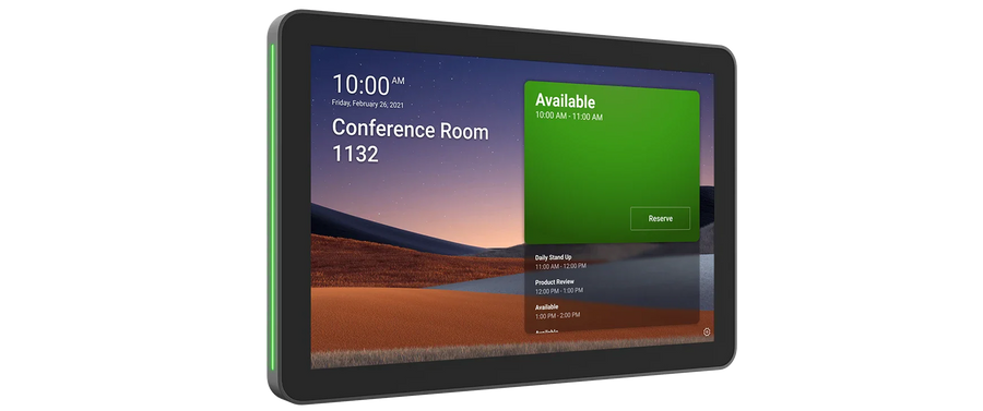 Logitech Tap Scheduler Meeting Room Scheduling Panel