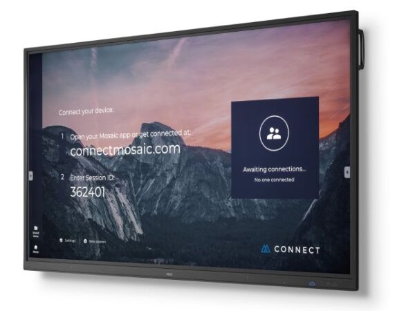 NEC MultiSync CB751Q 75” 4K UHD Interactive Display – Smart Collaboration for Business & Education