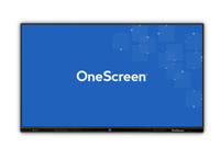 This image is of OneScreen Solutions - T6 86" 4K UHD Interactive Touchscreen Display