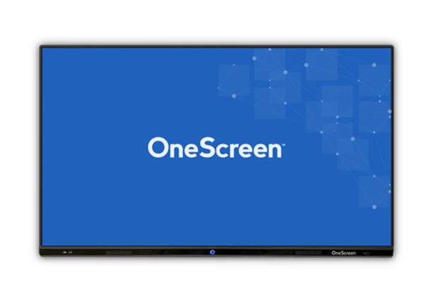 This image is of OneScreen Solutions - T6 86" 4K UHD Interactive Touchscreen Display