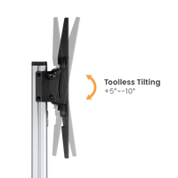 VSYS VFS44-46TW toolless tilt adjustment detail