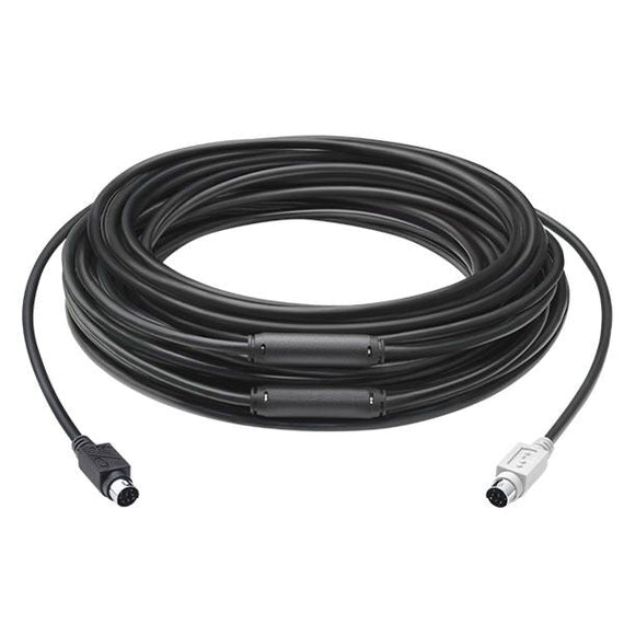 Buy Logitech Group 15M Extender Cable in Dubai, Sharjah, Abu Dhabi, Ajman, Al Ain, Ras Al Khaimah, Fujairah, Umm al Quwain, UAE