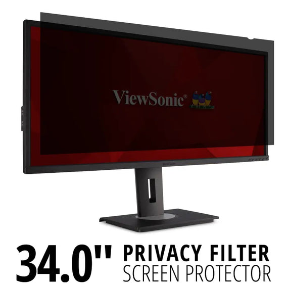 ViewSonic 34 Inch Privacy Filter Screen Protector for Ultra-Widescreen Monitors - VP-PF-3400