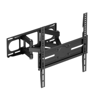 VSYS VS02SE-446 full-motion TV wall mount, angled front view