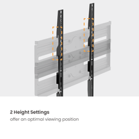 VSYS VS02SE-446 mount two height settings adjustment feature