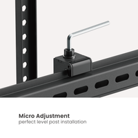 VSYS VS03P-610T micro-adjustment levelling mechanism detail