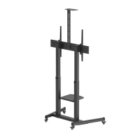 VSYS VTLX17-610TW TV cart, front angled view