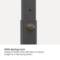 VSYS VTLX17-610TW quick-release spring lock detail