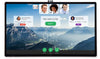 CTOUCH LEDDURA 2MEET 75" 4k Ultra HD Interactive Touchscreen, 32-Touch Points, 2MEET-75